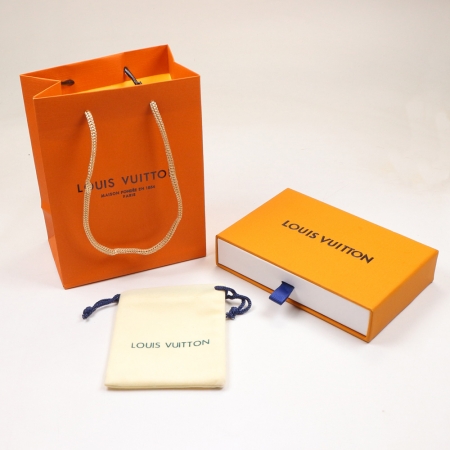 LV 高档项链盒耳环盒手镯盒 logo首饰盒包装盒袋代发