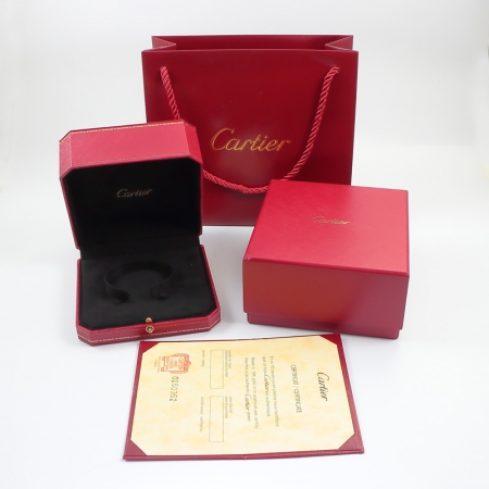 卡地亚 高档项链盒耳环盒手镯盒 logo首饰盒包装盒袋代发