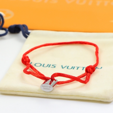 LV立体锁头绳子手链 经典欧美时尚新款钛钢手链情侣饰品批发